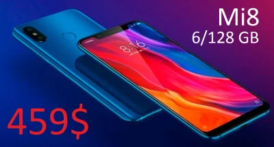 sebekss - Tylko 459$ za flagowca Xiaomi Mi 8 w wersji 6/128GB!
Najniższa cena i prze...