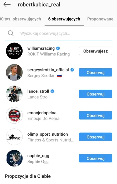 mirek_86 - #f1 #kubica
Kubica już przestał obserwować Russella