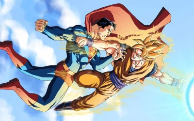 I.....o - Rozstrzygnijmy to raz na zawsze. Kto by wygrał Son Goku czy Superman?
#ank...