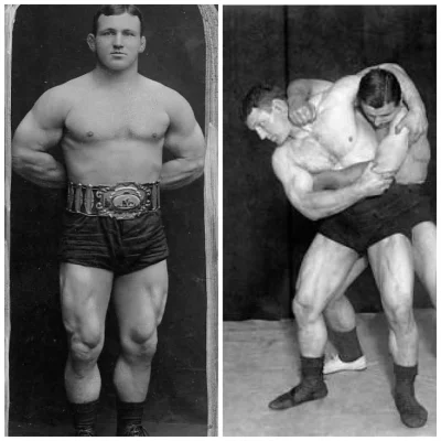 well_being - John Lemm Circa 1910
Przed erą sterydów
5'8/172,7 cm 216 lbs/98 kg czy...