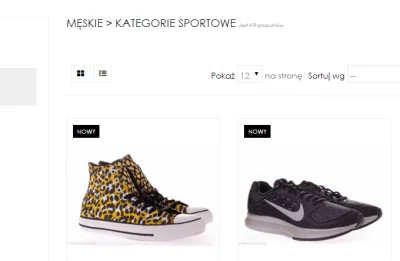 siodemkaxx - @ShoesOutlet_pl: chyba to sortowanie męskie/ damskie wam nie bangla xD