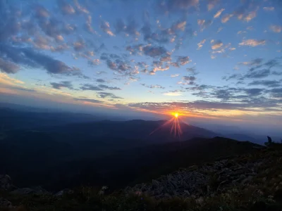 DPary - Pozdrawiam ze wschodu słońca na Babiej Górze
