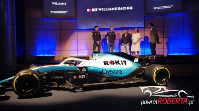 ilem - Tak będzie wyglądał bolid Williamsa w sezonie 2019!
#f1 #kubica #samochody #c...