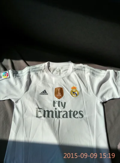 zychol - Siema Mirki chwale się! Doszła dzisiaj do mnie koszuleczka Realu Madryt z #a...