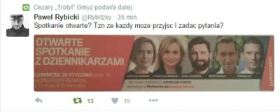 Merytoryczny2 - Ktoś się wybiera na "otwarte" spotkanie? Chętnie zadałbym pytanie red...