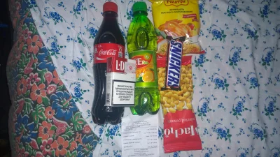 Kir91 - Zakupy za 8.90 PLN (150 somów) w Kirgistanie.

0.5 Coca coli
0.5 Icetea
6...