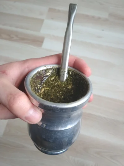 La_coocay - Prawilna #yerbamate na początek tego pięknego dnia!(ʘ‿ʘ) pozdrawiam was s...