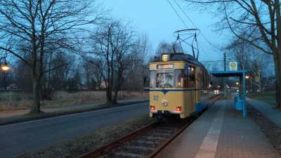 Tr8025 - Podberliński Woltersdorf wraz ze swoją siecią tramwajową jest dość unikatowy...