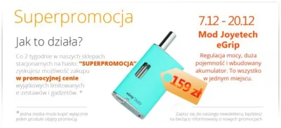 Smooke_pl - Aktualne promocje na liquid i nowy sprzęt :).

http://i.imgur.com/eakXA...