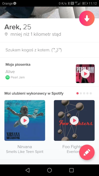 ArekJ - @hejk4: w opisie na Tinderze mam, że szukam kogoś z kotem. Idealnie ( ͡° ͜ʖ ͡...