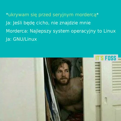 q.....n - Za każdym je****m razem gdy ktoś powie coś o "systemie" Linux, znajdzie się...
