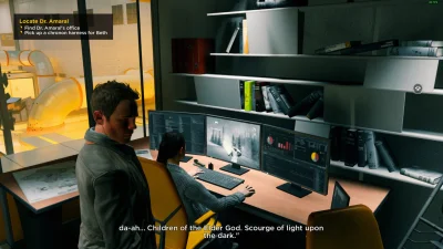 M.....r - Taka ciekawostka w #quantumbreak fajnie, że twórcy tej samej gry (alan wake...