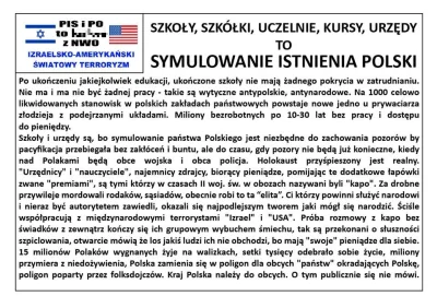 WolnyLechita - ERRATA

Jest: - "Co robi polski rząd?"

Winno być: - Co robi rząd ...