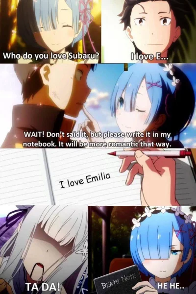 qqwwee - #randomanimeshit #rezerokarahajimeruisekaiseikatsu #rezero #emilia #rem #sub...