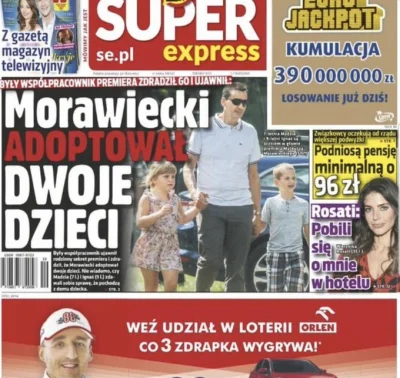 g.....i - Chciałem tylko zauważyć kilka rzeczy:
1. Super Express to nie Fakt i zazwyc...