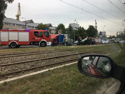 president - Wypadek w stronę miasta przed trasa zamkowa #szczecin