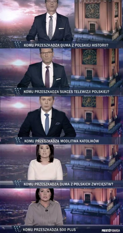 NapalInTheMorning - Metody propagandowe TVP na dziś: pytanie retoryczne sugerujące is...