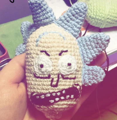 N.....A - Chyba zrobie kolejnego z tako miną...

#rickandmorty #handmade #reko