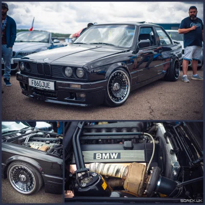 sorek - #E30 turbo mojego znajomego na hybrydzie M54/M50 - około 700 koni ( ͡° ͜ʖ ͡°)...