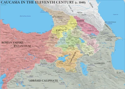 Camilli - Mapa Kaukazu na przełomie tysiącleci. Za 20 lat przybędą tureccy barbarzyńc...