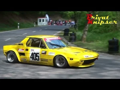 ArpeggiaVibration - Fiat X1/9 16V - dla tych co lubią hillclimb - kierowca Thomas Koh...