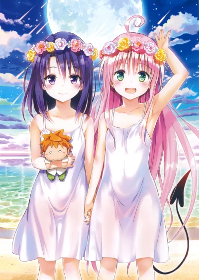 BlueFeather - #randomanimeshit #toloveru #lalasatalindeviluke #harunasairenji #ritoyu...