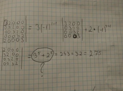Pajac621 - Mirki, wytłumaczy mi ktoś ten przykład? skąd się tam wzięło 3^5+2^5?. Tzn....
