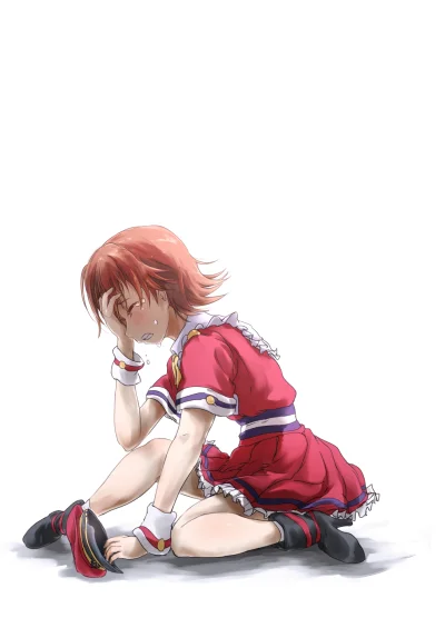 M.....r - #randomanimeshit #idolmaster #idolmastercindirellagirls #miohonda #redblues...