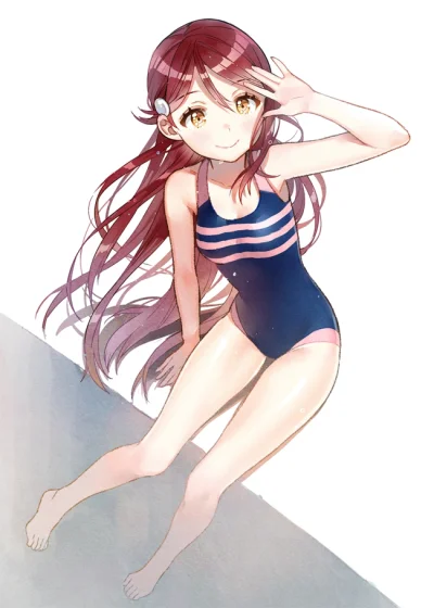 kedzior1916 - #randomanimeshit #lovelive #lovelivesunshine #rikosakurauchi #swimsuit ...