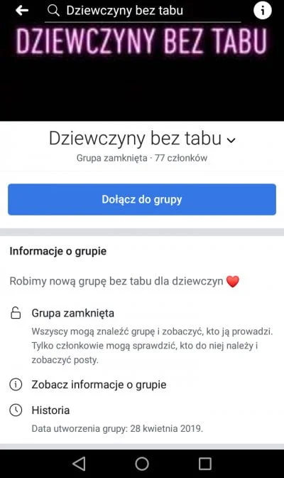 g.....i - a co jeśli "nowa" grupa #dziewczynybeztabu jest stworzona przez śmierdziela...