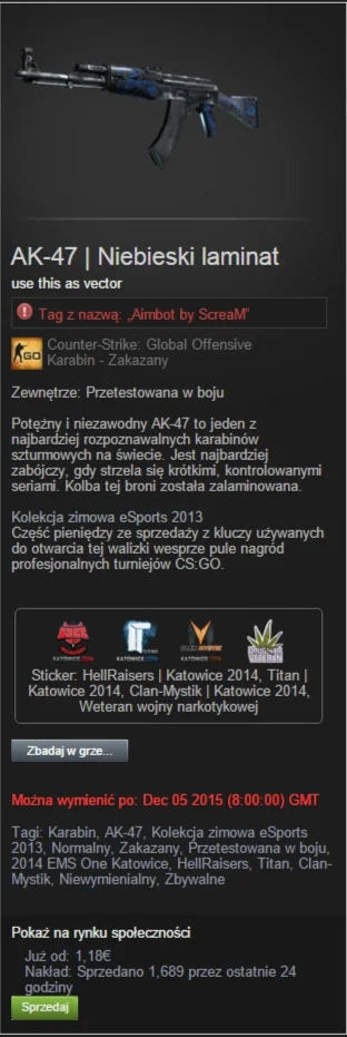 igorsped - Warty coś ? ( ͡° ͜ʖ ͡°)

#csgo #csgotrade