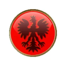 LaPetit - Symbol Polski w grze Cywilizacja 5 - czarny orzeł na czerwonym tle.
#civ5 ...