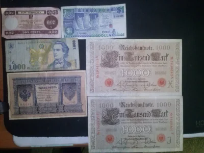 pavel202 - #banknoty #kolekcja #starocie #rosja #rumunia #singapur #niemcy #1910

20z...