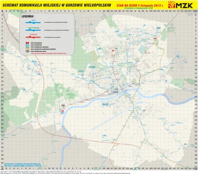 retardo - Gorzów Wielkopolski zmienił mapę z podobnego schematu do omawianego w tym w...