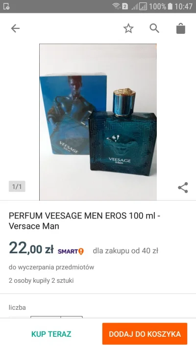 wonsz_zabujca - Robię rozbiórkę perfum VEESAGE EROS PO 0.22 ml. Chętni? #pdk #perfumy...