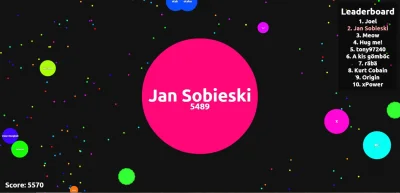 nnn - A ten co grał Polską i próbował mnie zjeść to #!$%@?.

#agario