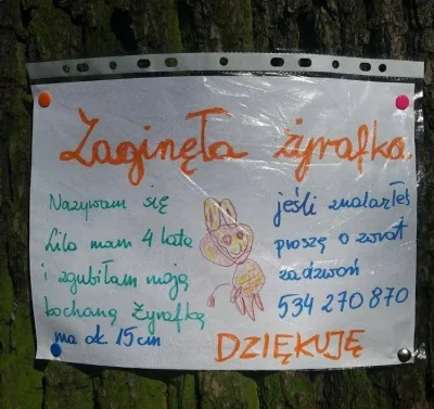 wykopnieta - Mirunie, zguba w Parku Żeromskiego!
#szczecin