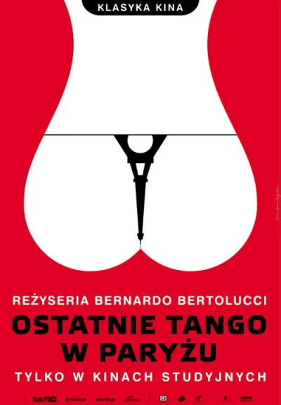 Czesiek_Hydraulik - Ostatnie tango w Paryżu
#polskaszkolaplakatu #plakatyfilmowe tro...