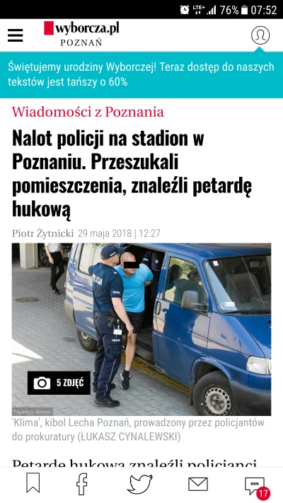 Borys125 - xD Udana akcja policji


#kibice #mirkohooligans #lechpoznan #ekstrakla...