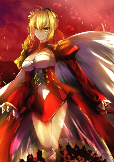 bakayarou - #randomanimeshit #fate #fategrandorder #neroclaudius #saberbride #