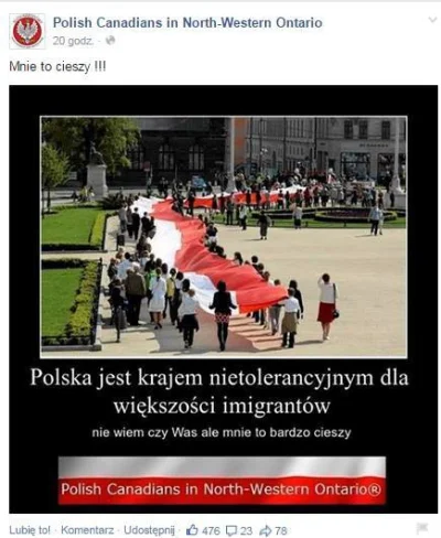 m.....- - Polscy emigranci z Kanady nie chcą emigrantów w Polsce #bekazprawakow #praw...
