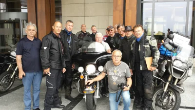 lechwalesa - Z grupą motocyklistów Arłamów