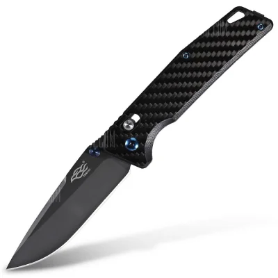 eternaljassie - GANZO Firebird FB7603 - CF Bearing Axis Lock Folding Knife - BLACK w ...