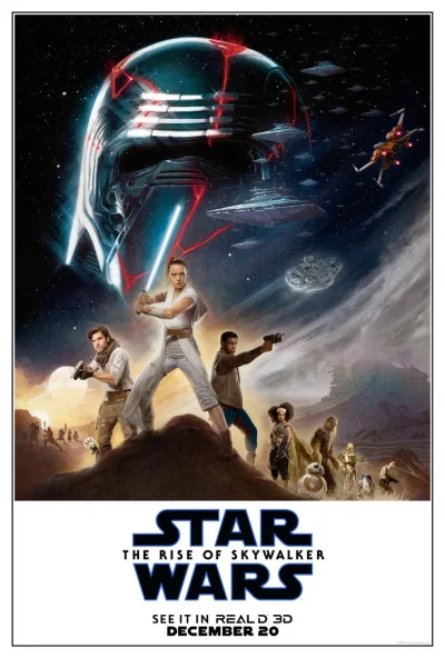 ColdMary6100 - Star Wars: Episode IX - The Rise of Skywalker (2019) 
#plakatyfilmowe...