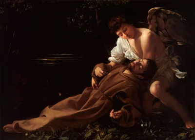 Agaress - Caravaggio - Ekstaza św. Franciszka, 1594-1595

#sztuka #malarstwo #art