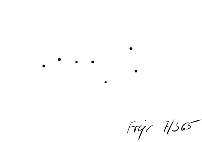 Frejr - #365styczen

7/365 - kształt z kropek