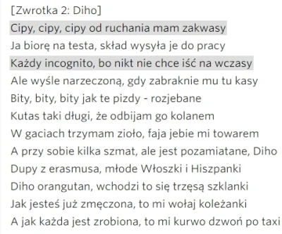 laVey - ale nieeeeeeeeeeeee,polski rap jest wartościowy,co ty tam p--------z emo brud...