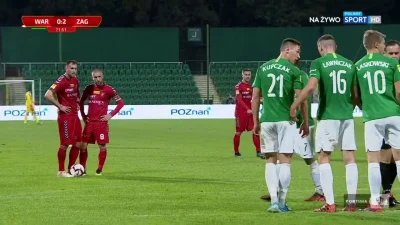 S.....T - Rafał Grzelak (rz. wolny), Warta Poznań 0:[3] Zagłębie Sosnowiec
#mecz #go...