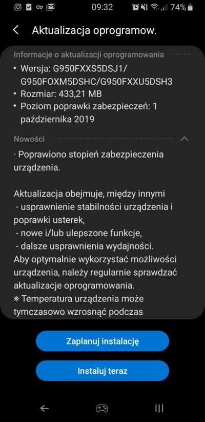 pawullon404 - Nowa aktualizacja 
#galaxys8