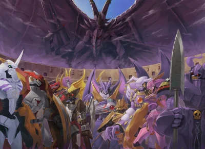 Ranfun - #randomanimeshit #digimon #royalknights #examon #omegamon #dukemon #sleipmon...